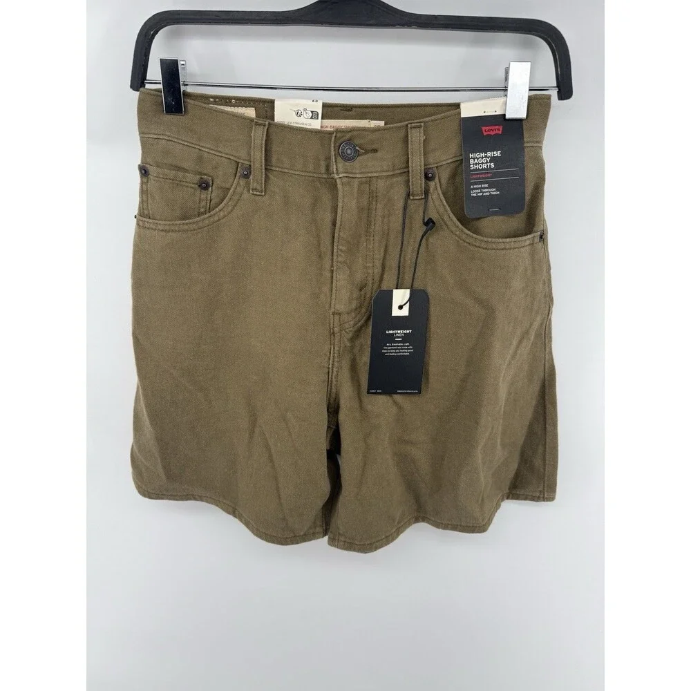 Levi’s High Rise Baggy Lightweight Women’s Shorts Size 26